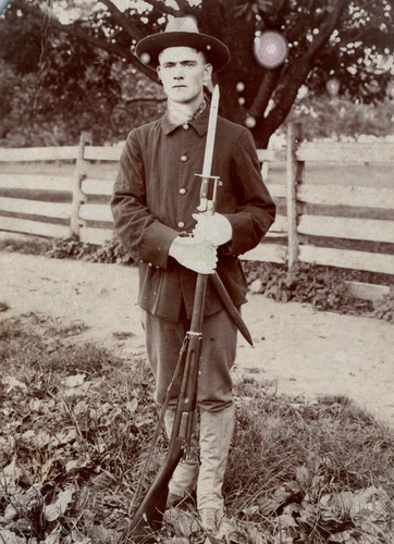 Soldato esercito krag - soldato,