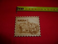 Calamita magnete in legno Matera i Sassi Basilicata