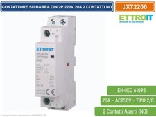 ETTROIT CONTATTORE MODULARE 2P