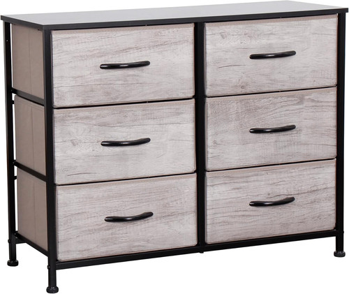 Drawer chest grey - 6,