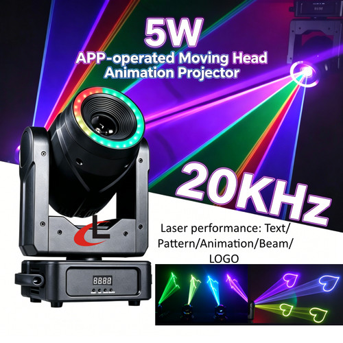 Luce testa mobile - , laser