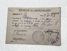 TALLONCINO PERMESSO DI