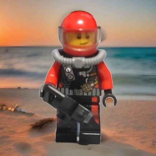 Lego deep sea diver - sea,