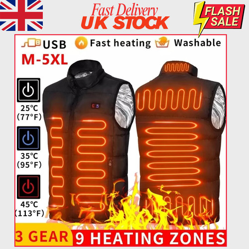 Gilet riscaldato elettrico - gilet,