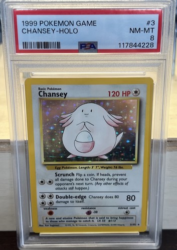 1999 pokemon base - base, chansey