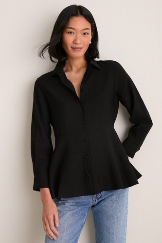 Camicetta ashlen nera pomander - camicetta,