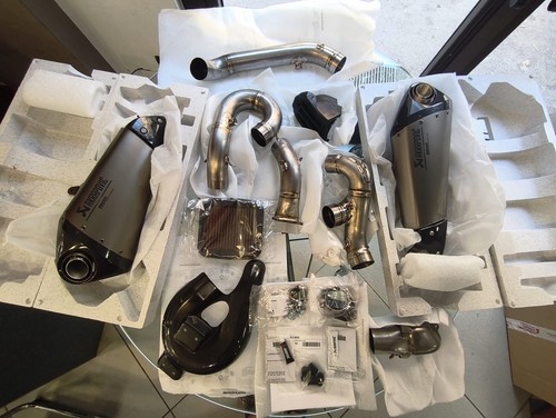 Scarico completo akrapovic - scarico,