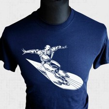 T-shirt The Silver Surfer blu