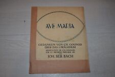 GOUNOD - AVE MARIA PER VIOLINO, HARMONIUM E PIANOFORTE (EDIZ. ORIG.)- ED. SCHOTT