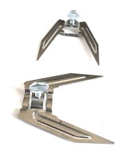 Forche ferma carne in acciaio