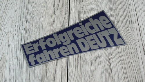 Adesivo deutz per trattore - per, *