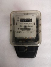 Contatore Elettrico Monofase Enel 1976 Old Meter Vintage
