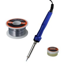 Saldatore Stilo a stagno 60W con kit bobina di ricarica stagno saldatura 1mm