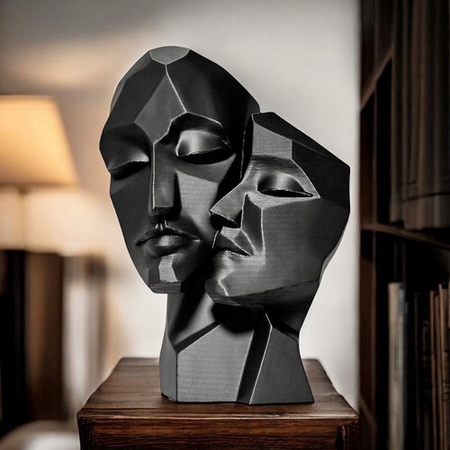 Scultura volti astratti - volti, il