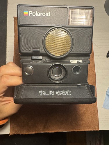 Polaroid slr 680 vintage - polaroid,