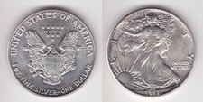 Moneta argento dollaro - moneta,