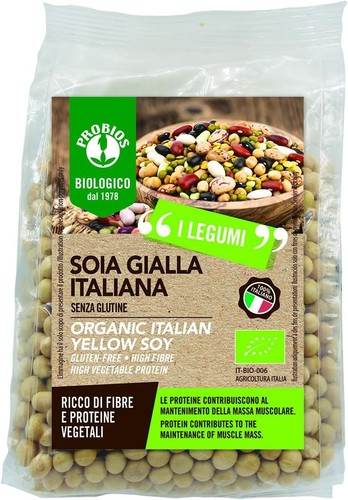 Soia gialla bio italiana - gialla,