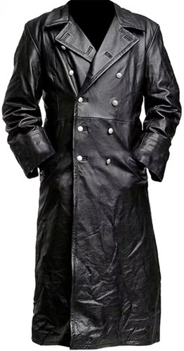 Cappotto uomo nero - nero, rock