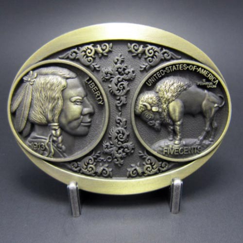Buckle indiani usa - usa, bufalo