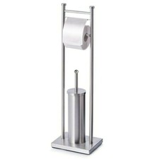 Portarotolo con scopino e