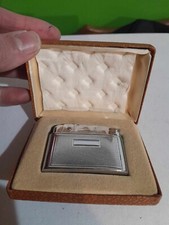 Accendino Silver Match con custodia originale anni '60 vintage scarico