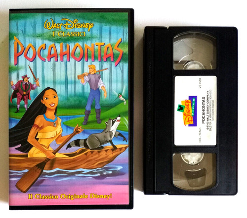 Vhs pocahontas film animazione - vhs,