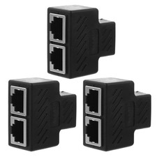  3 Pcs Sdoppiatore Ethernet