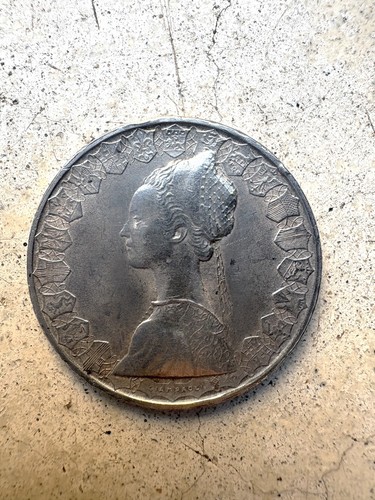 Moneta argento repubblica - argento,