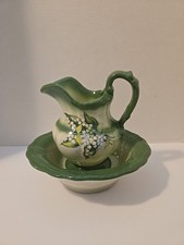 Set lavabo e brocca vintage