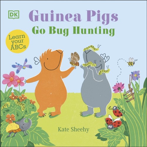 Guinea pigs bug hunting - guinea,