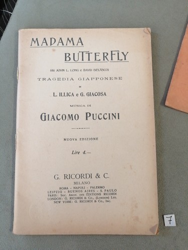 Puccini giacomo madama - giacomo.,