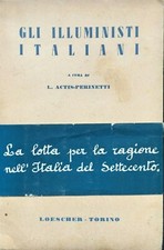 Gli illuministi italiani, a c
