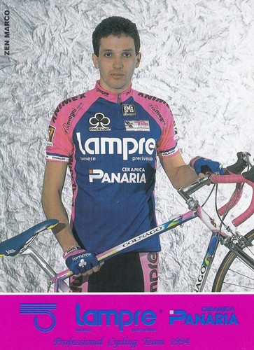 Cyclisme carte cycliste marco - carte,