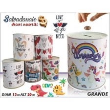 SALVADANAIO GRANDE IN LATTA