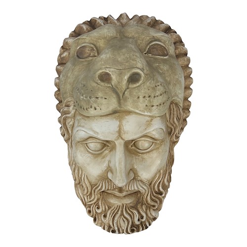 Scultura maschera testa - , di
