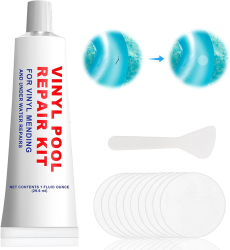 Kit riparazione piscina colla - kit, piscina,colla