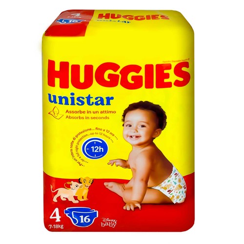 Pannolini huggies unistar - unistar, 6
