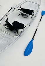 Transparent clear canoe kayak - clear, canoe/kayak