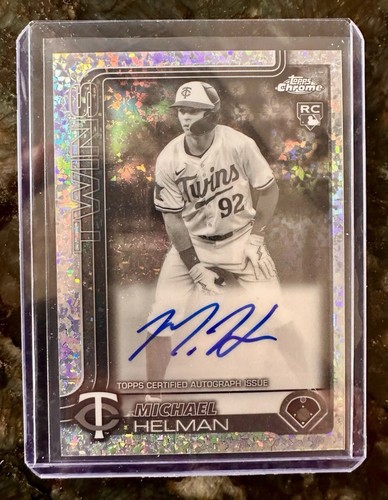 Michael helman rookie auto - helman,
