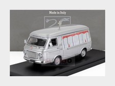 1:43 RIO Fiat 238 Van Carro Funebre 1970 Hearse Funeral Car 1970 Silver RIO4771