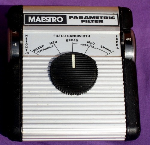 Filtro parametrico maestro - parametrico,