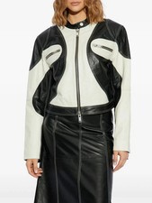 Giacca donna pelle corsa vera