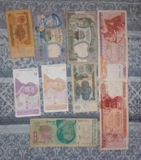 Lotto Di 9 Banconote  Straniere 