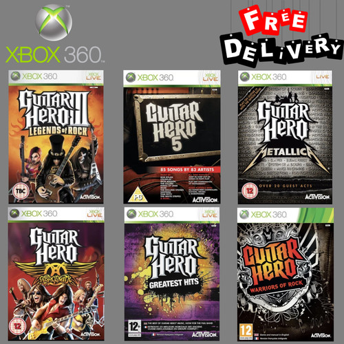 Guitar hero giochi xbox 360 - xbox,