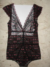 BODY IN  PIZZO TEZENIS Tg. S SOTTO GIACCA  VERO AFFAREEEEEEE