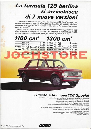 Pubblicità fiat 128 special - fiat,