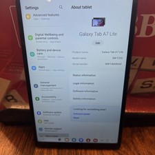 Samsung Galax Tablet Lite