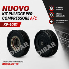 KIT PULEGGIA COMPRESSORE A/C