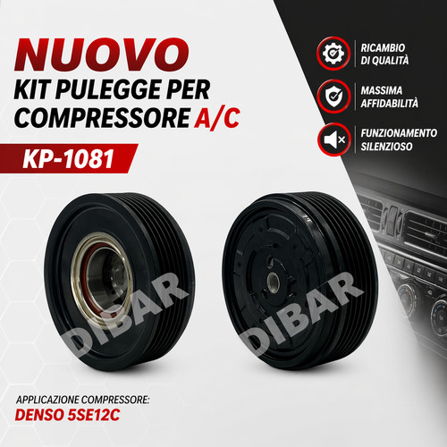 Kit puleggia compressore c - kit, a/c