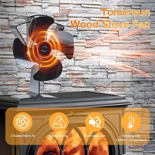 Wood Stove Eco Fan 4 Blades